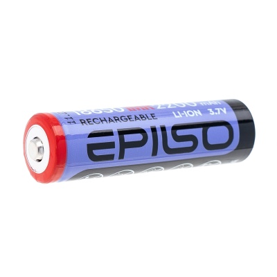 Купить Аккумулятор EPILSO 18650 2200mAh 3.7V, без защиты (IMR,20A) высокотоковые