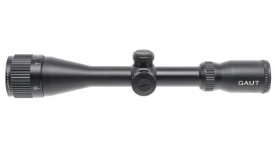 Купить Прицел Gaut Quartz 3-9x40, AO-параллакс, сетка 2 (Mil-Dot), SFP, кольца, подсветка красная, 25.4мм, 