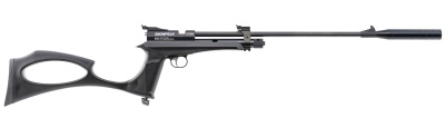 Купить Sturm Snowpeak CP2 Black к.4,5 12gr CO2 9-заряд.+full spare set, пневм.винтовка-пистолет