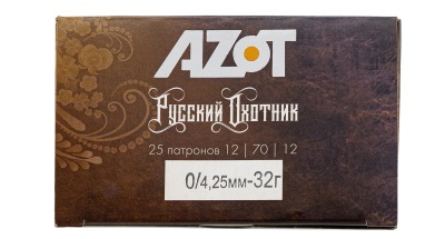 Купить Патроны 12/70 №0 АЗОТ "Русский Охотник" 32г