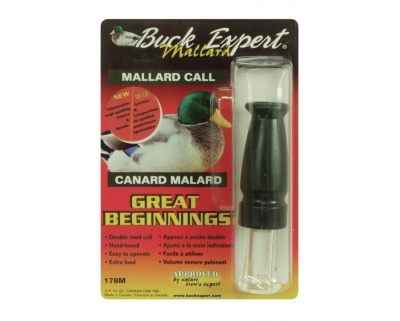 Купить Манок на утку Buck Expert "Great Beginnings" двухязычковый