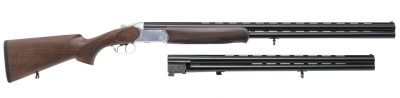 Купить HUGLU 104A COMBO Sap 12х76 L-760+L-610 Slug, O/U,2С, станд.экстрактор, 5 смч, кейс