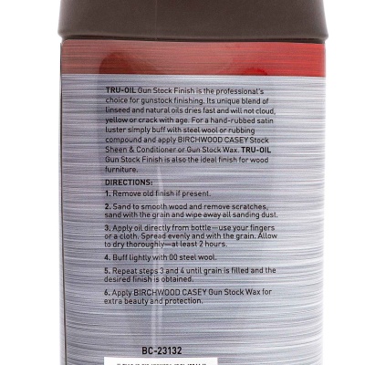 Купить Покрытие и пропитка для ложи Birchwood Tru-Oil® Stock Finish 960мл