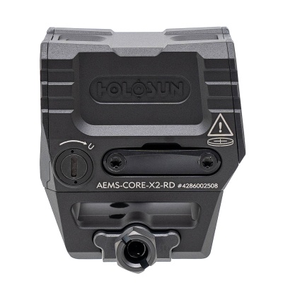 Купить Прицел коллиматорный Holosun AEMS CORE X2 RD закрыт.,на Picatinny,точка 2МОА,подсв10(+2NV),IP67,278г