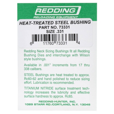 Купить Бушинг Redding сталь .331