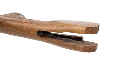 Купить Деревянный приклад орех к МР-27 старого образца  Монте-Карло резиновый затыльник