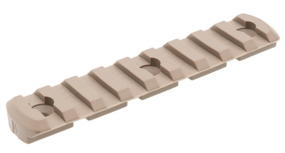 Купить Планка пикатинни DLG Tactical M-LOK на 9 слота, песок