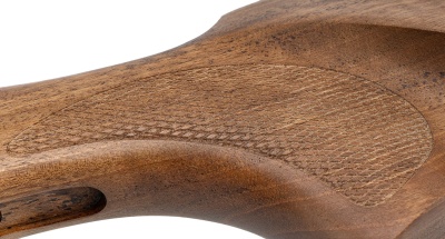 Купить Деревянный приклад орех к МР-27 старого образца  Монте-Карло резиновый затыльник