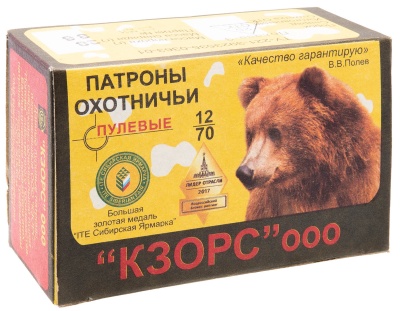 Купить Патроны 12/70 пуля Полева-3 28г КЗОиРС