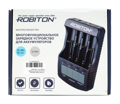 Купить Зарядное устройство ROBITON Master Charger Pro с дисплеем