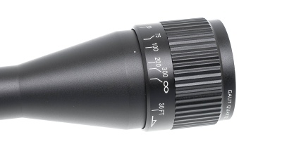 Купить Прицел Gaut Quartz 3-9x40, AO-параллакс, сетка 2 (Mil-Dot), SFP, кольца, подсветка красная, 25.4мм, 