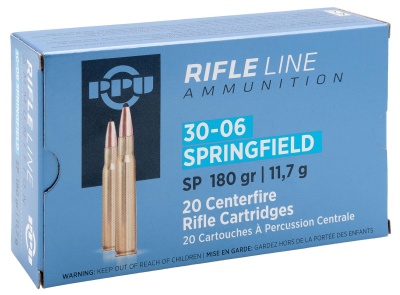 Купить Патроны к .30-06 PPU пуля SP 11,7 г