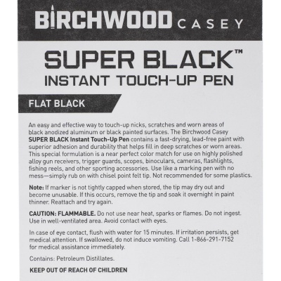 Купить Карандаш для воронения Birchwood Super Black черный матовый 10 мл