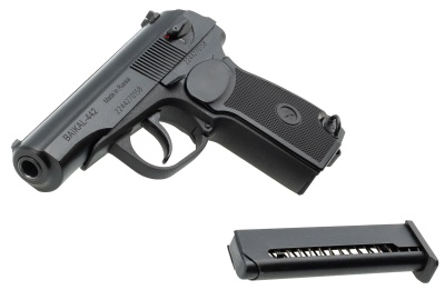 Купить Спортивный пистолет Байкал-442 8-зар., в КС, ряд 