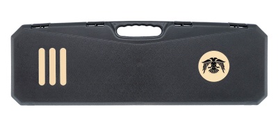 Купить HUGLU 104AE Silver/Black Sap 12х76 L-760, 2С, эжектор, 5д.н., кейс 