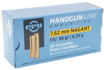 Купить Патрон 7,62 Nagant PPU FPJ FMJ 6,35г