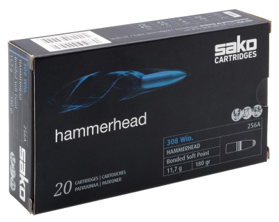 Купить Патроны .308W Sako 11.7 g/180 gr SP Hammerhead