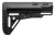 Купить Телескопический приклад DLG Tactical TBS Sharp с резиновым затыльником, черный