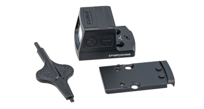 Купить Коллиматор Holosun EPS закрыт.,на пистолетн.затвор(посад.место Holosun K)+адаптер RMR,IPX8,40г