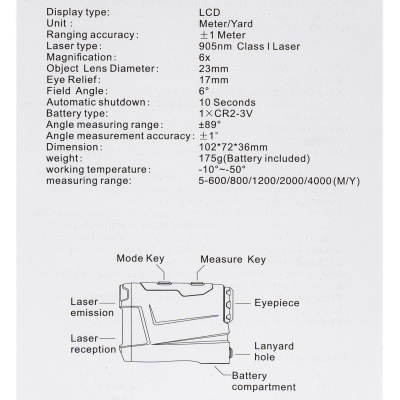 Купить Discoveryopt D600 Camo дальномер