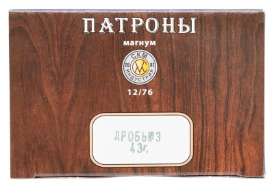 Купить Патроны СКМ Магнум к. 12/76 №3 46 г