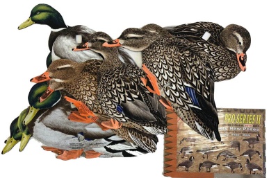Купить Утиные профиля Real geese уток и селезней, голографические 12 шт