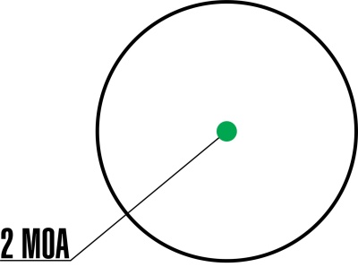 Купить Коллиматор Holosun HE403B-GR на Weaver, зеленая точка 2 MOA