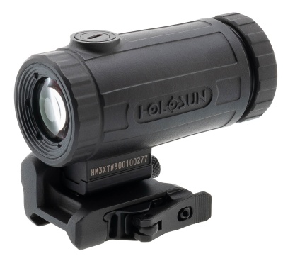 Купить Увеличитель HOLOSUN НМЗХТ откидной быстросъемный, кратность х3,+проставка H=41.6мм,титан