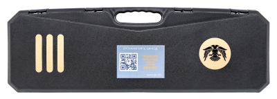Купить HUGLU 200A Silver/Black 12х76 L-710, 1С, S/S, станд.экстрактор 5СМЧ,ключ,кейс *