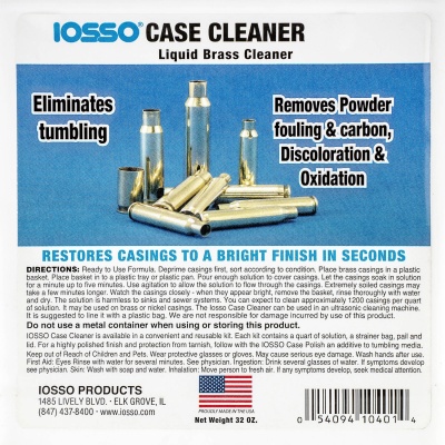 Купить Iosso Case Cleaner Cредство для чистки латунных гильз 950мл