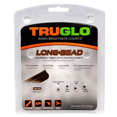 Купить Truglo TG947UR мушка универсальная, красная, винтовая, 2,0мм