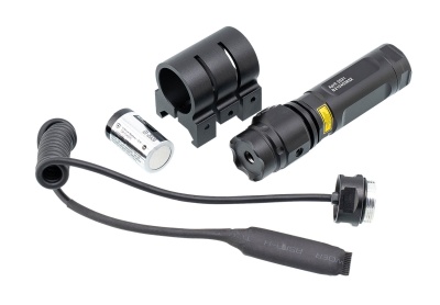 Купить Лазерный целеуказатель LEAPERS - цвет зеленый, кронштейн под Weaver/Picatinny 