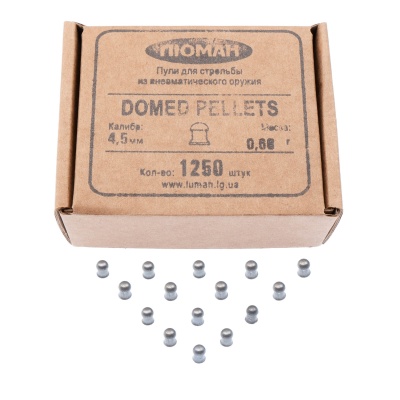 Купить Люман 4,5мм Domed pellets 0,68г (1250шт) пневм.пуля