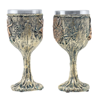 Купить Набор из 2-х бокалов RORO с лось и кабан