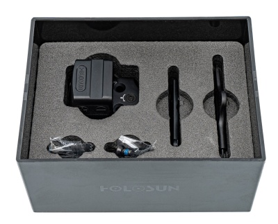 Купить Коллиматор Holosun EPS закрыт.,на пистолетн.затвор(посад.место Holosun K)+адаптер RMR,IPX8,40г