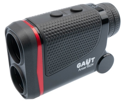 Купить Дальномер GAUT Anser,без подсв.,6х24,+/-0,75м,метры/ярды/футы,угломер,режим гольф,CR2