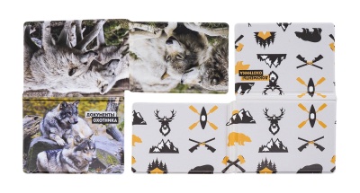 Купить Обложка для документов Охотника, ПВХ, ассорти