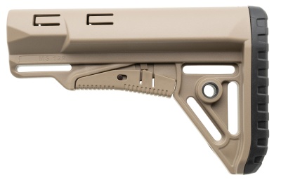 Купить Тактический приклад DLG Tactical TBS Sharp с резиновым затыльником, песок