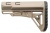 Купить Тактический приклад DLG Tactical TBS Sharp с резиновым затыльником, песок