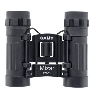 Купить Бинокль GAUT Mizar 8х21, линзы ВК7, тип - Roof, цвет - черный, 145г