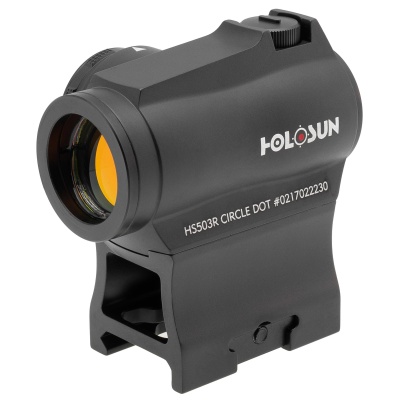 Купить Коллиматор Holosun HS503R Micro красная точка/круг-точка 2/65МОА, яркость-диск