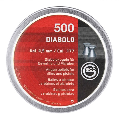 Купить Пули Geco Diabolo к. 4,5 мм 0,45 гр. (500 шт)