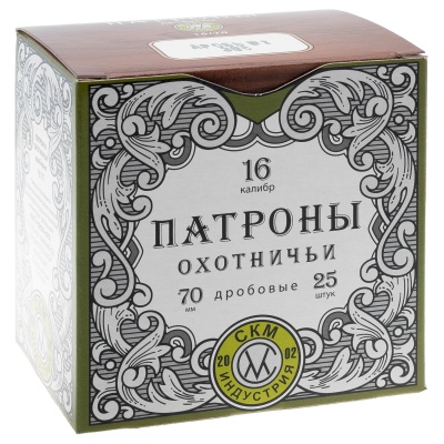 Купить Патроны СКМ к. 16/70 №1 30 г