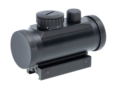 Купить Коллиматор Target Optic 1х30 закрытого типа на Weaver, подсветка точка 50шт./кор.