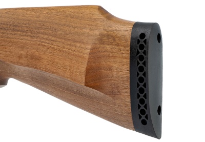 Купить Деревянный приклад орех к МР-27 старого образца  Монте-Карло резиновый затыльник