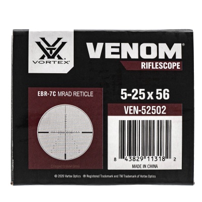 Купить Прицел опт. Vortex Venom 5-25х56 FFP EBR-7C MRAD (VEN-52502)