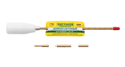 Купить Шомпол ЧИСТОGUN к.32-.45,D-6мм, L-20см, латунь, нейлон, папа 12/28, подшипник
