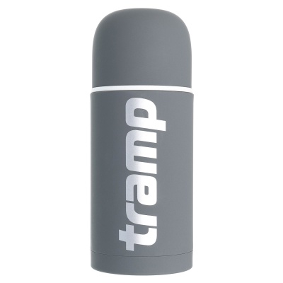 Купить Tramp "Soft Touch" Термос 0.75л.сохранение тепла 80°/6ч. серый 