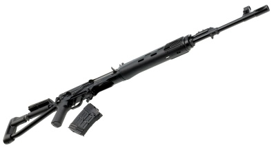Купить Самозарядный карабин Тигр к. 7,62х54 исп. 02 L-530 складной приклад