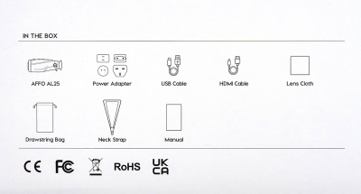 Купить Тепловизионный монокуляр AFF O AL25,384х288,12мкм Vox,50Hz,линза 25мм *